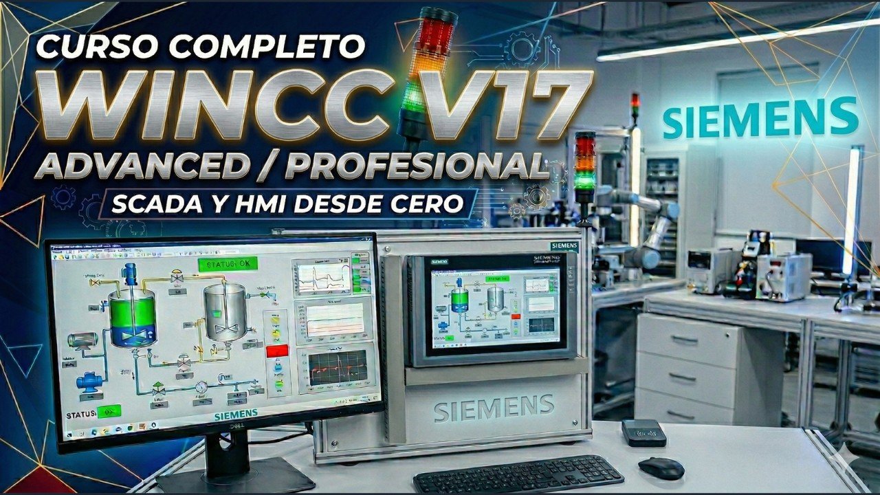 WinCC SCADA TIA PORTAL V17 (Asíncrono)