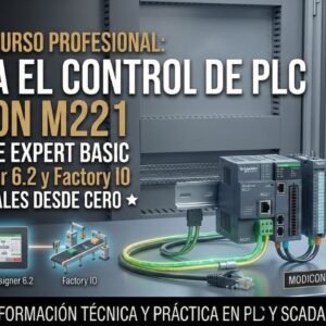 Curso Modicon M221 y Vijeo Designer