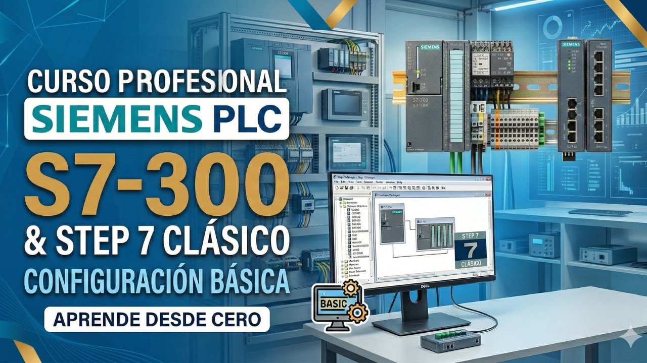 Programación PLC S7-300 y Step7 Clásico (Asincrono)
