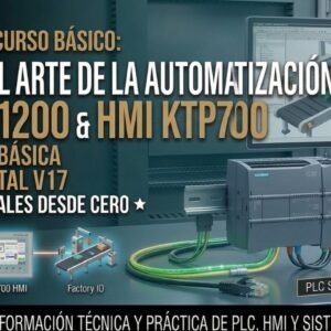 TIA PORTAL S7-1200 y HMI KTP700 Nivel Básico