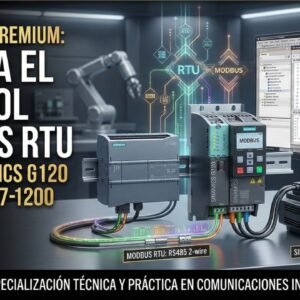 Control Modbus RTU a Sinamics G120 usando PLC S7-1200